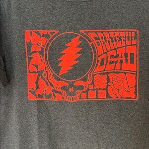 Grateful Dead - Pact Black (sorta very dark gray) & Red T-shirt